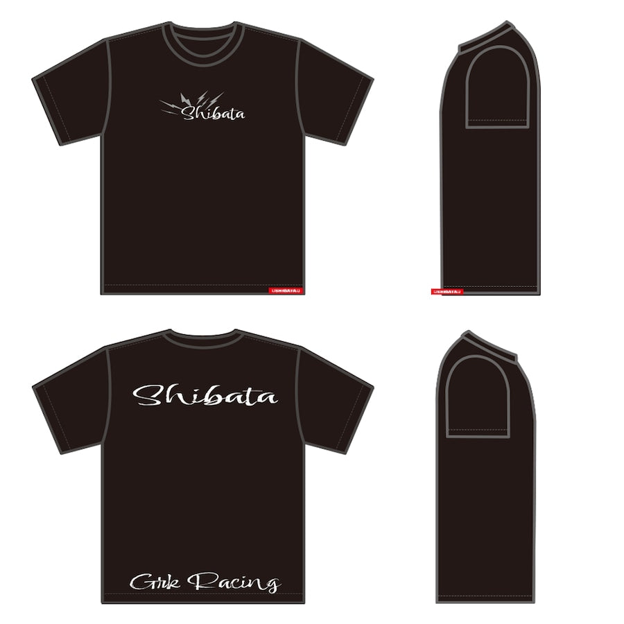 Shibata Handwriting Cotton T-Shirts XXL