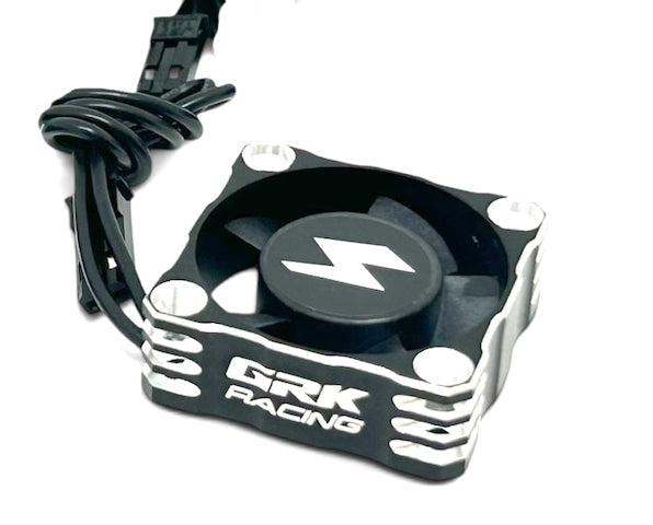 GRK RACING Aluminum Cooling Fan / Black
