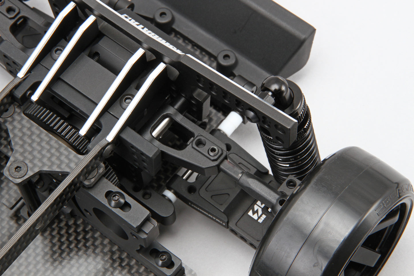 Adjustable side lower arm short / Red