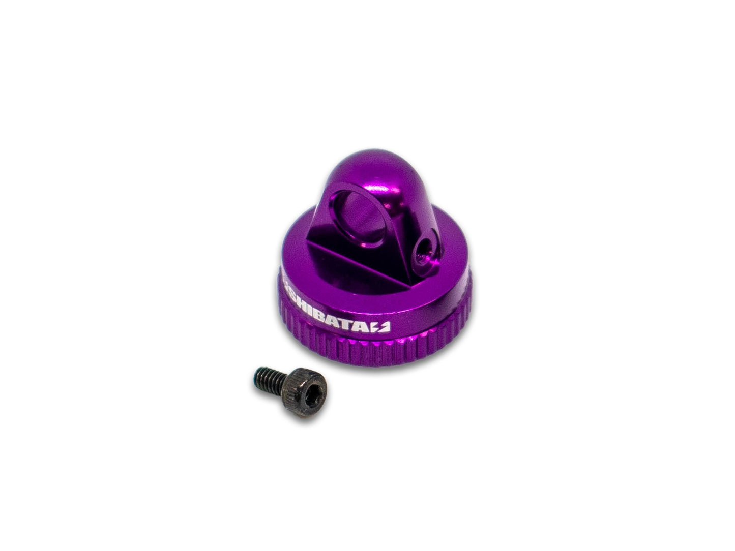 Pressure adjust aluminum damper cap / Purple (4)