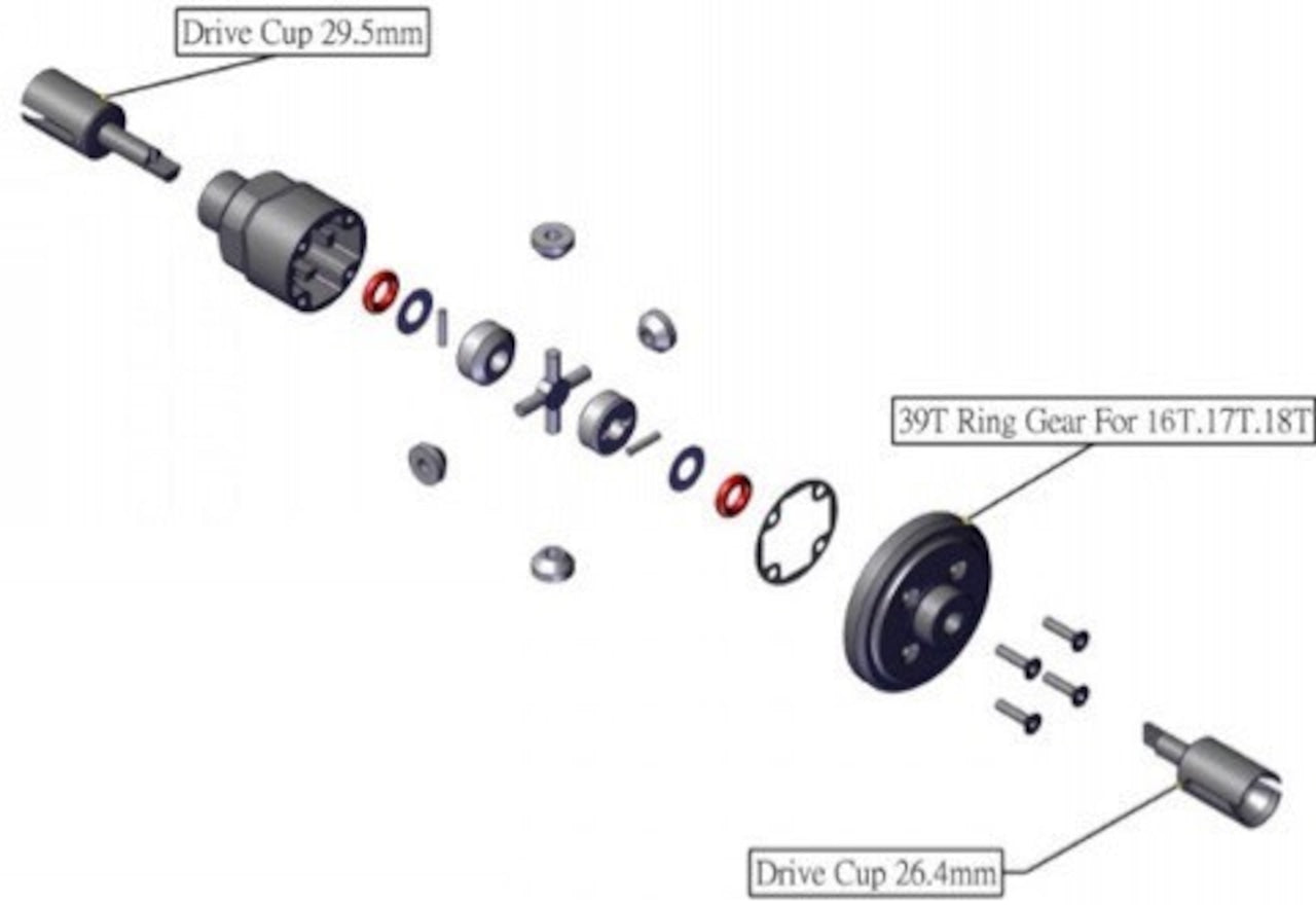 Gear Differential case