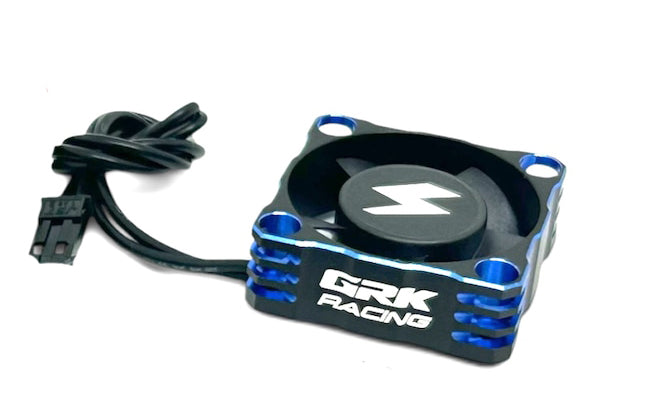 GRK RACING Aluminum Cooling Fan / Blue