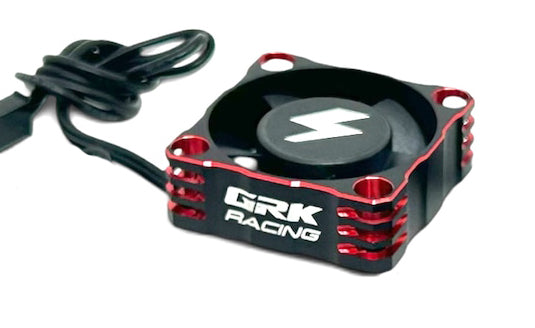GRK RACING Aluminum Cooling Fan / Red