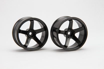Shiba Wheel F23 Offset +5 Black High Traction