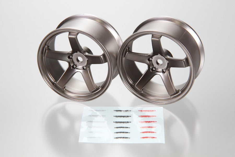 SHIBAWHEEL F23 Offset+5 Titanium Silver (2)