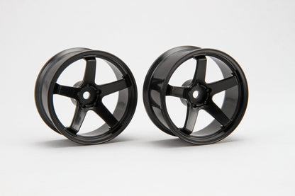 Shiba Wheel F23 Offset +7 Black High Traction