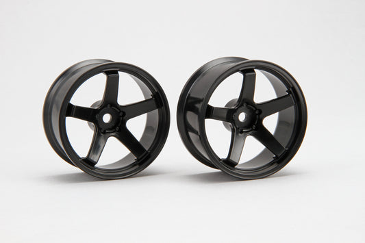 Shiba Wheel F23 Offset +7 Black High Traction