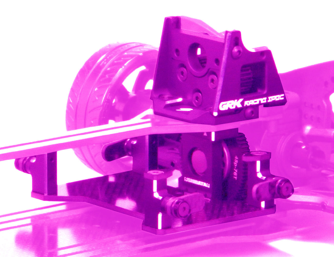 GRK-R Motor Mount Unit Set (Purple)