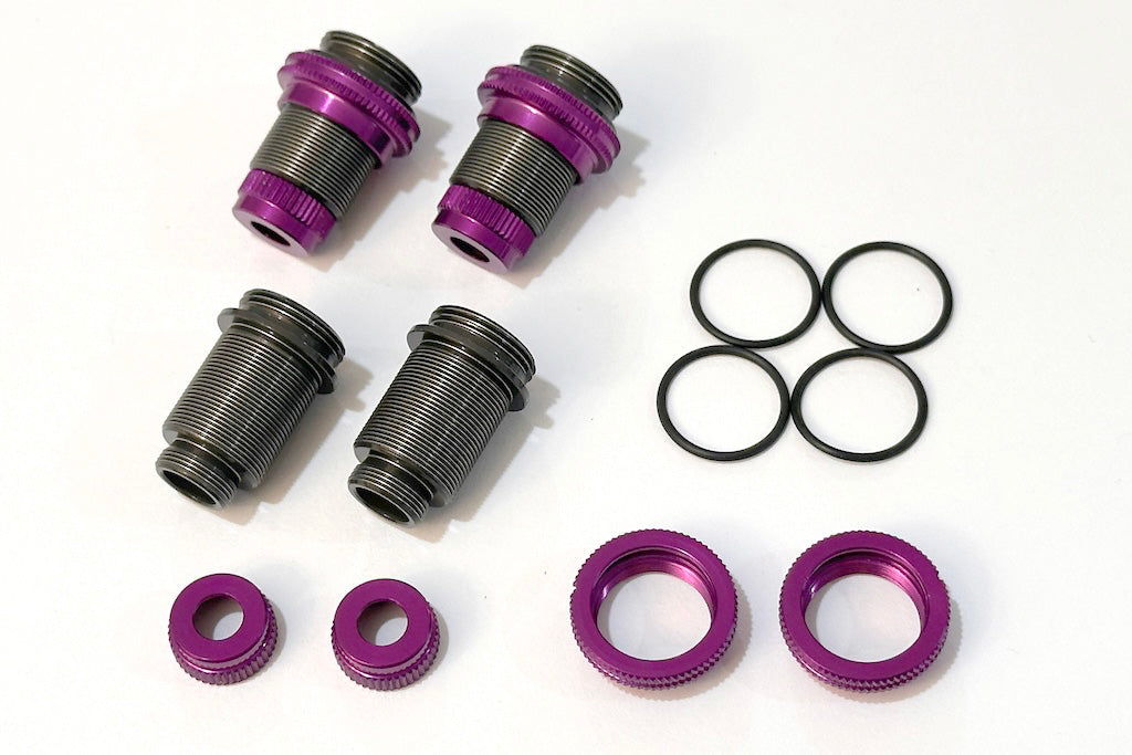 GRK Aluminum shock case set (4) / Purple