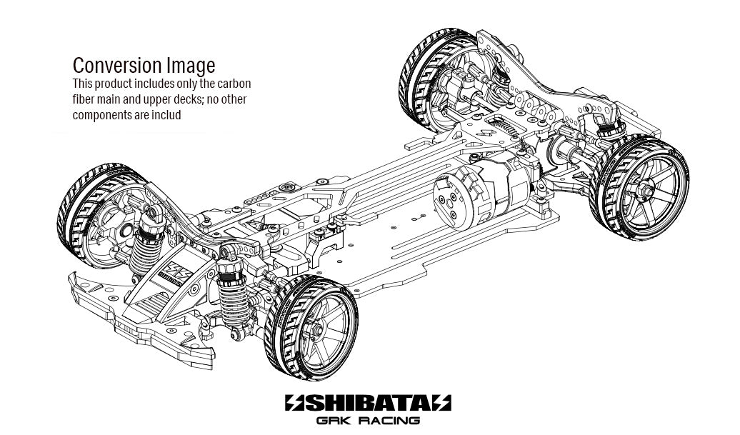 EVO-R conversion chassis set – SHIBATA GRK