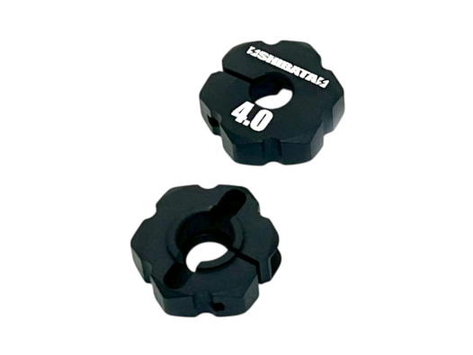 Racing Hub / Clamp-Type 4mm (2) (Black)