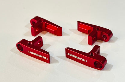 Adjustable side lower arm short / Red